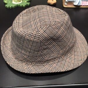 Plaid Fedora Hat
